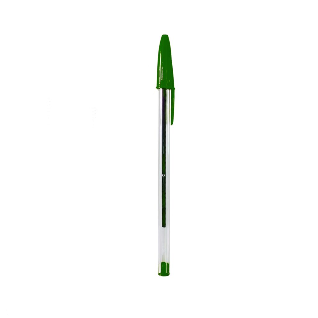 Stylo Bille Cristal Vert Marque Bic