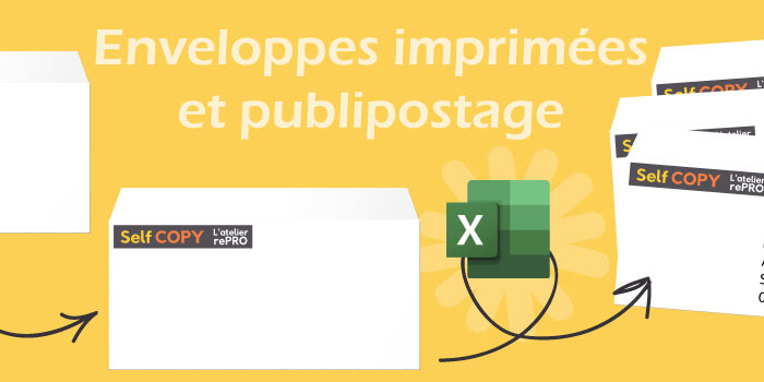 article-blog-enveloppe- imprimée-personnalisée-enveloppes imprimées et personnalisées avec logo et adresses des destinataires pour courriers professionnels - publipostage