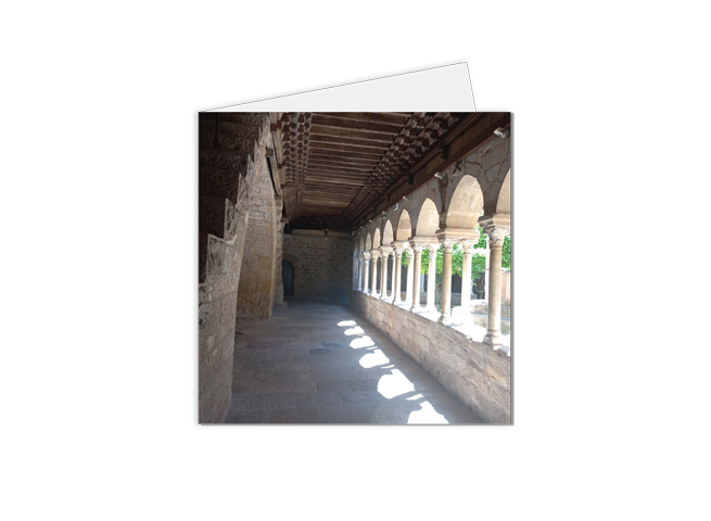 carte postale Montpellier et sa région, intérieur du cloître de la cathédrale de Fréjus